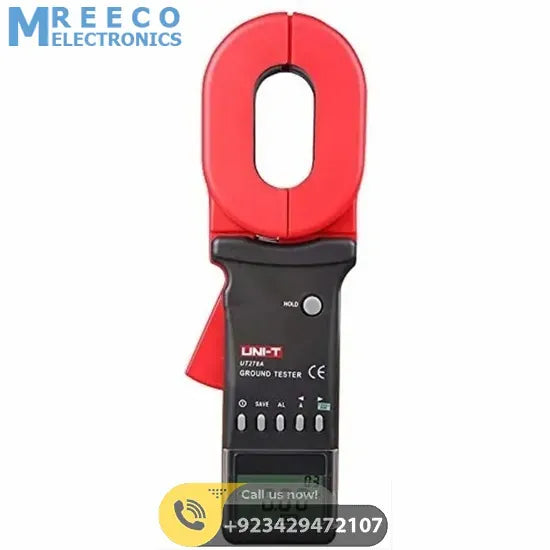 UNI T UT278A Clamp Earth Ground Resistance Tester - Back View