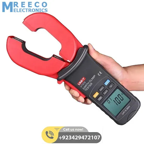 UNI T UT275 Earth Clamp Ground Tester Meter - Front View