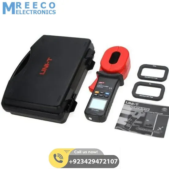 UNI T UT275 Earth Clamp Ground Tester Meter - Side View