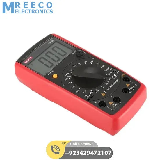UNI T UT601 Digital RC Meter - Angle View