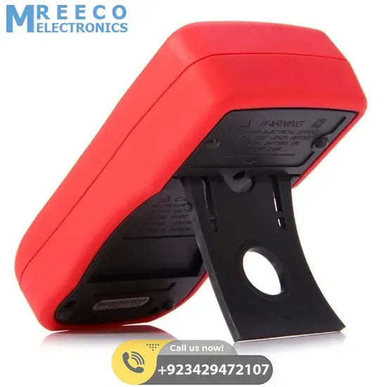 UNI T UT136C Handheld Auto Ranging Digital Multimeter - Side View