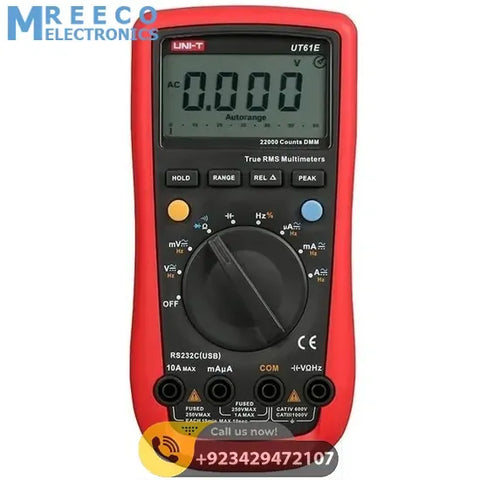 UNI T UT61E Modern Digital Multimeter - Front View