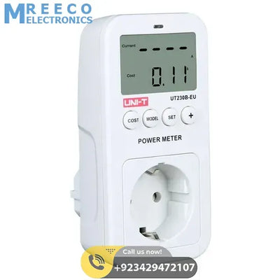 UNI T Power Socket Power Meter UT230B-EU - Side View