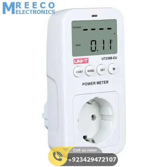 UNI T Power Socket Power Meter UT230B-EU - Side View