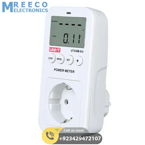 UNI T Power Socket Power Meter UT230B-EU - Back View