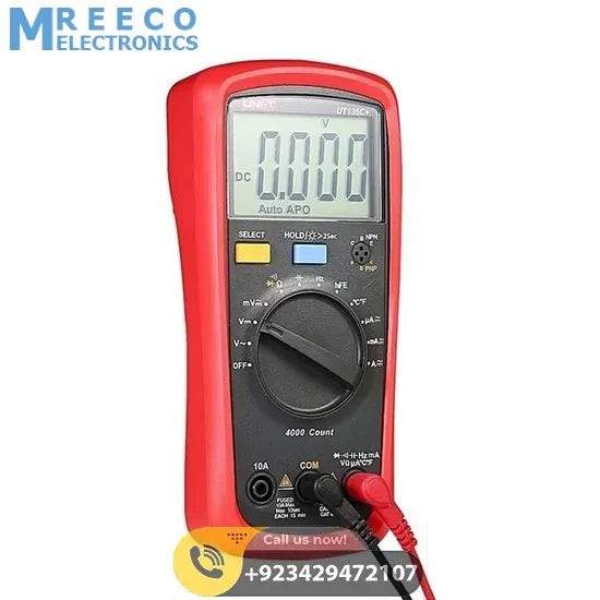 UNI T Digital Multimeter UT136C+ - Front View