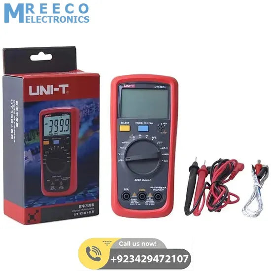 UNI T Digital Multimeter UT136C+ - Side View