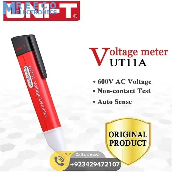 UNI T AC Voltage Detector Meter UT11A - Close-up