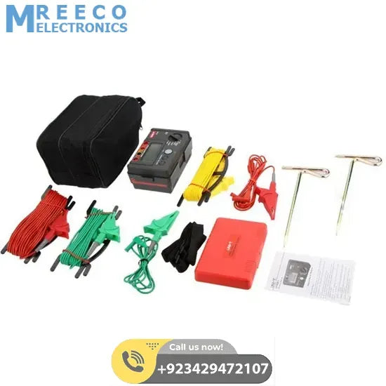 UNI T UT521 Earth Ground Tester Meter - Side View