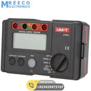 UNI T UT521 Earth Ground Tester Meter - Back View