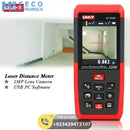 UNI T Professional Laser Distance Meter UT396B - Back View