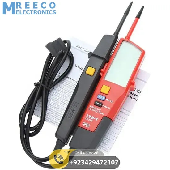 UNI T Voltage And Continuity Tester UT18D - Side View