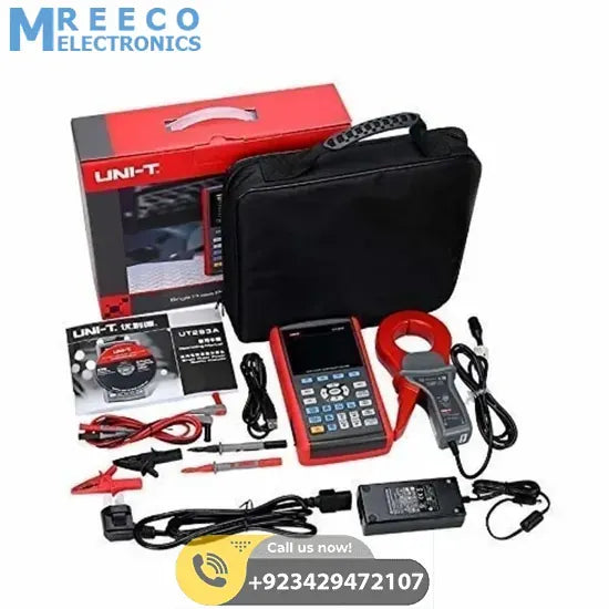 UNI T Single Phase Power Quality Analyzer UT283A - Side View