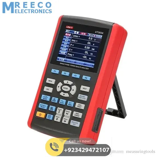 UNI T Single Phase Power Quality Analyzer UT283A - Back View