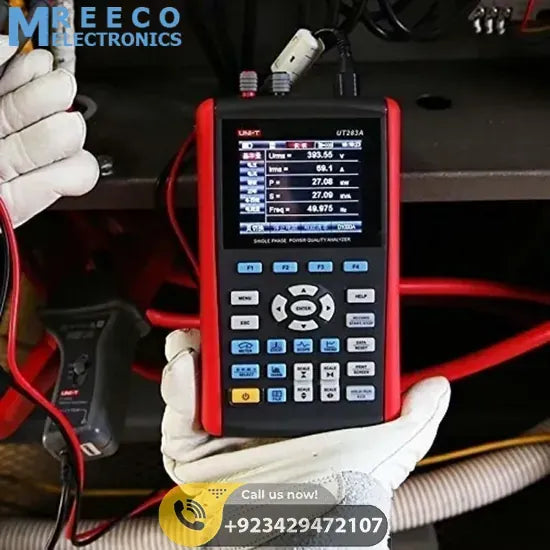 UNI T Single Phase Power Quality Analyzer UT283A - Angle View