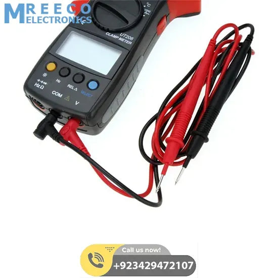 UNI T UT206 Auto Range Digital Clamp Meter - Top View