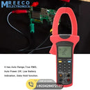 UNI T UT231 Digital Clamp Meter Tong Tester - Angle View