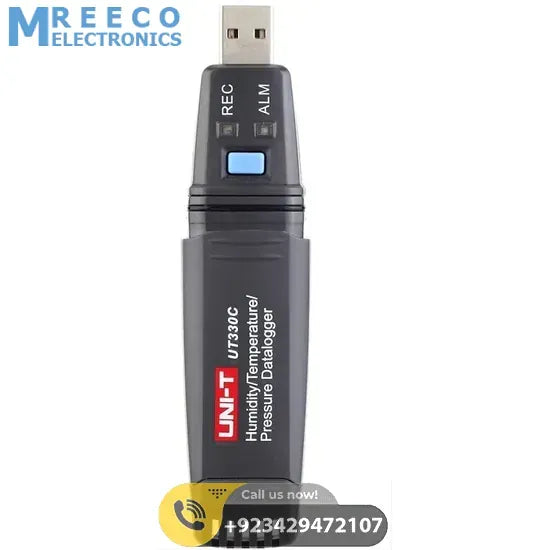 UNI T USB Data logger UT330C - Side View
