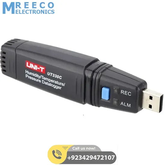 UNI T USB Data logger UT330C - Back View