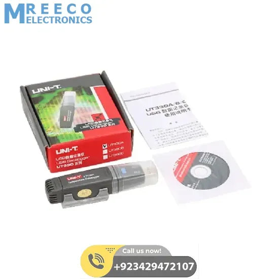 UNI T USB Data logger UT330C - Display View