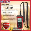 UNI-T UT333S Digital Temperature Humidity Meter - Front View