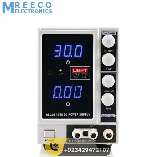 UNI T DC Power Supply UTP3313TFL - Side View