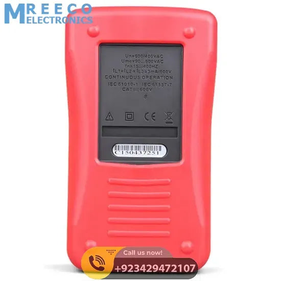 UNI T Phase Sequence Motor Rotation Indicator Meter UT261B - Angle View