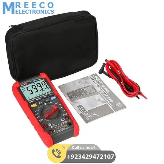 UNI T Industrial Waterproof Digital Multimeter UT195E - Top View