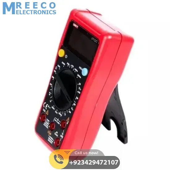 UNI T UT132C Palm Size Digital Multimeter - Back View