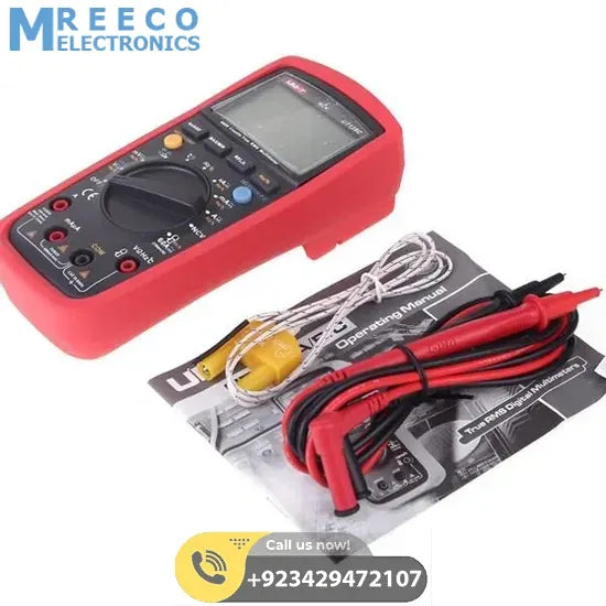 UNI T UT139C True RMS Digital Multimeter - Back View
