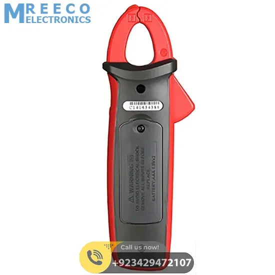 UNI T Mini Digital Clamp Meter UT211B - Bottom View