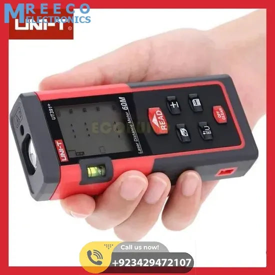 UNI-T UT391+ Laser Distance Meter Range Finder - Top View