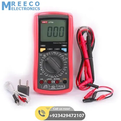 UNI T Multi Purpose Digital Multimeter UT70A - Front View