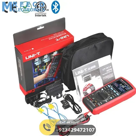 True RMS Datalogging Multimeter UNI T UT181A - Display View