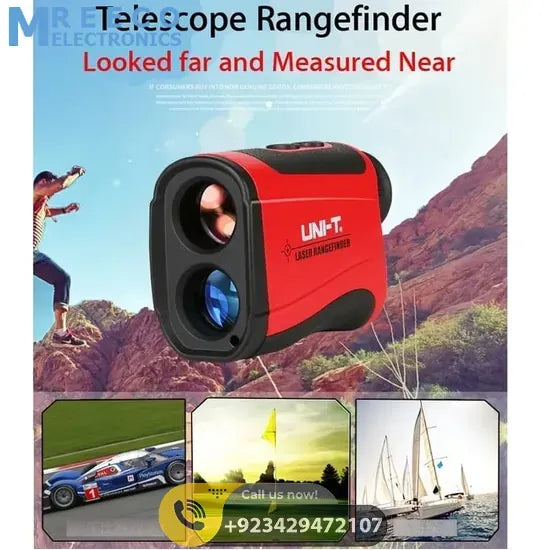 UNI T Laser Rangefinder Telescope Range Distance Meter LR600 - Back View
