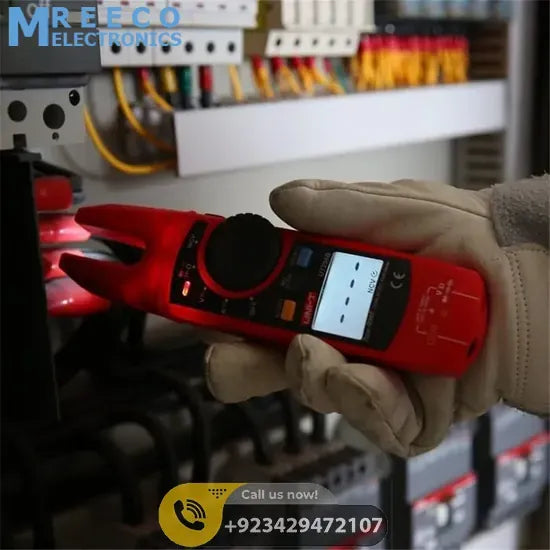 True RMS Digital Fork Type Clamp Meter UNI T UT256B - Top View