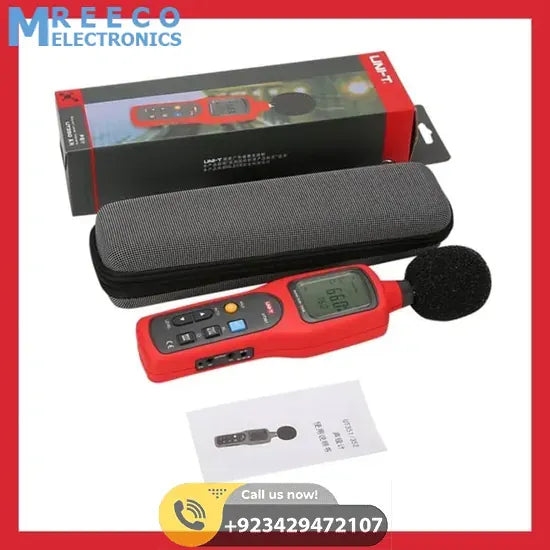 UNI T Sound Level Meter UT351 - Side View