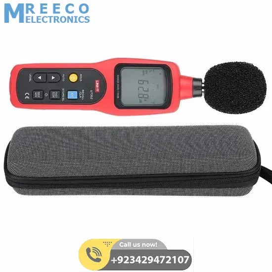 UNI T UT352 Digital Sound Level Meter - Back View
