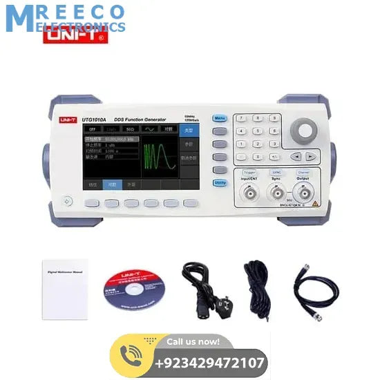 UNI T UTG1010A 10MHz DDS Function Generator - Front View