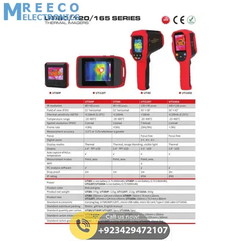 UTi120T Thermal Imager - Front View