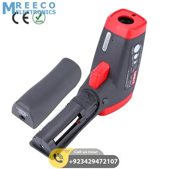Infrared IR Laser Thermometer UNI T UT301A - Side View