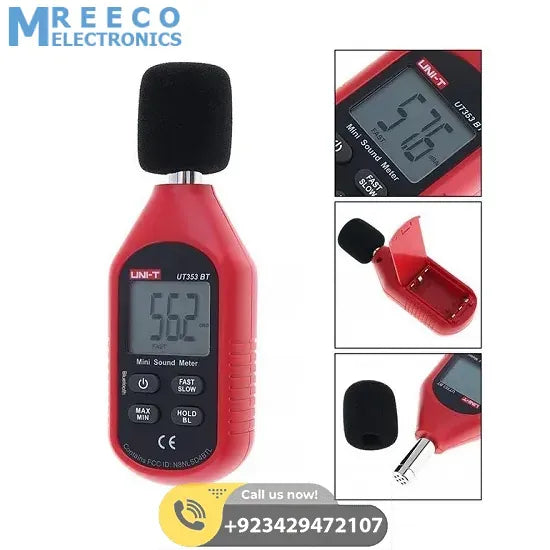 UT 353BT UT353BT UNI T Mini Sound Level Meter UT353BT - Side View