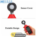 UNI T UT383 Digital Mini Lux Light Meter Uni T Light Intensity Meter - Side View