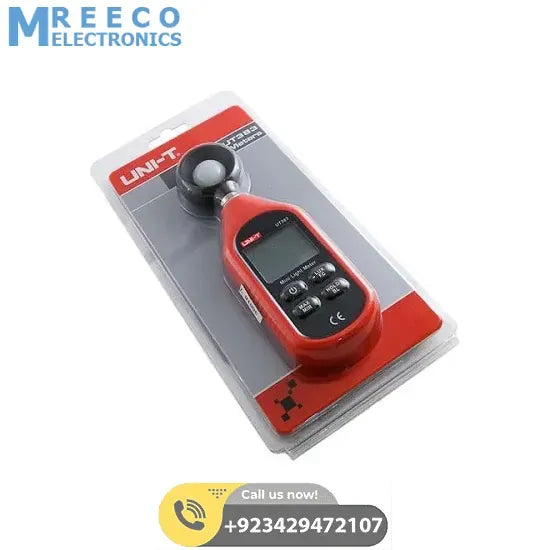 UNI T UT383 Digital Mini Lux Light Meter Uni T Light Intensity Meter - Top View