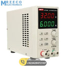 UNI T Adjustable Digital DC Power Supply UTP1306S 32V 6A Single Channel 4Bits 220V Input OVP Mobile Phone Repair Supply - Top View