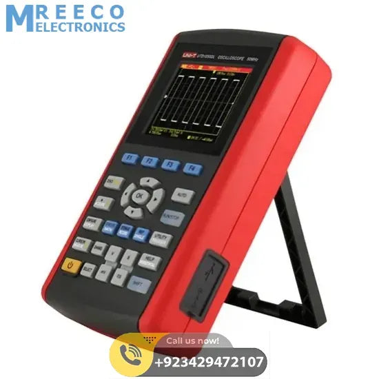 UNI T UTD1050DL Handheld Digital Storage Oscilloscope - Side View