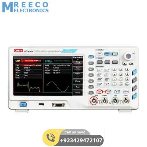 UNI-T UTG4162A Function/Arbitrary Waveform Generator - Front View