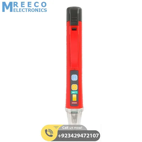 UNI-T UT12D-ROW AC Voltage Detector - Back View