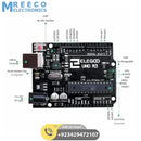 Original ELEGOO UNO R3 Board with USB Cable Compatible with Arduino IDE - Top View