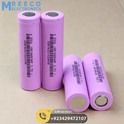 USED 18650 Lithium Ion Cell in Pakistan - Front View